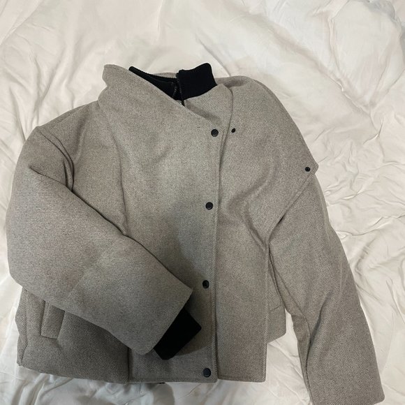 BA&SH Lady Coat Grey (size 1) - Picture 3 of 10
